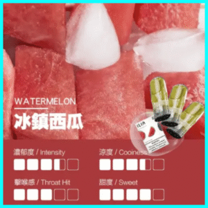 ILIA煙彈丨通用一代煙彈 ilia哩亞 台灣電子菸專賣店丨西瓜